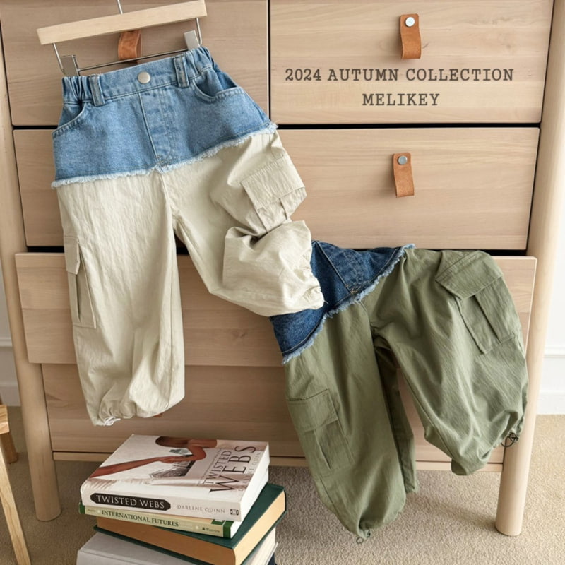 Melikey - Korean Children Fashion - #prettylittlegirls - Hip Cargo Pants - 2