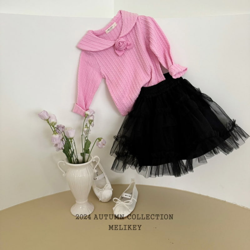 Melikey - Korean Children Fashion - #prettylittlegirls - Amore Cha Skirt - 10