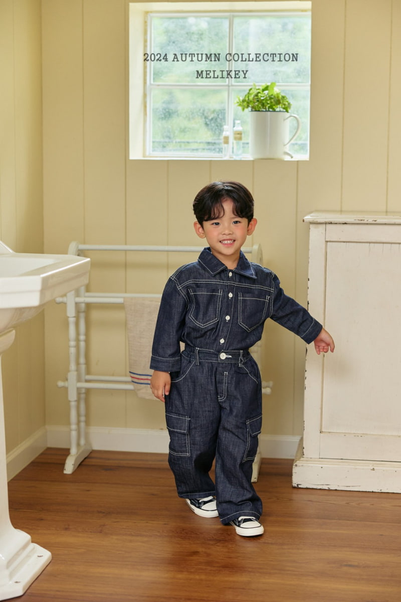 Melikey - Korean Children Fashion - #stylishchildhood - Denim Shirts - 7