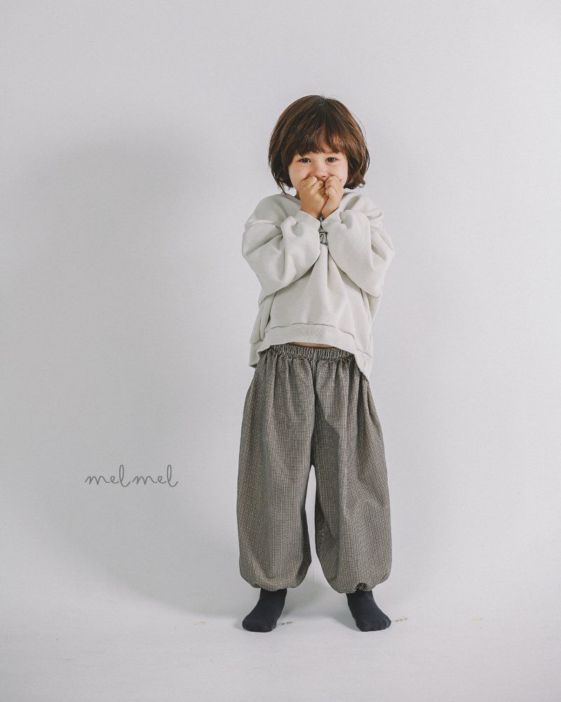 Melmel - Korean Children Fashion - #Kfashion4kids - Check Bloomer  - 9