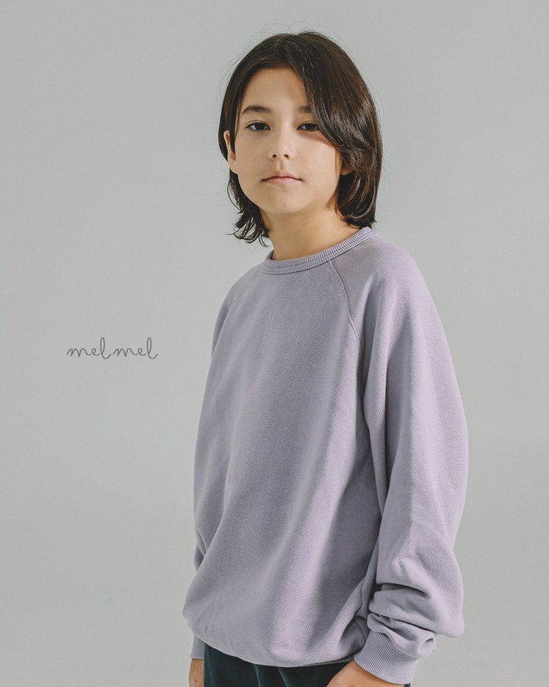 Melmel - Korean Children Fashion - #childofig - Raglan Sweatshirts - 7