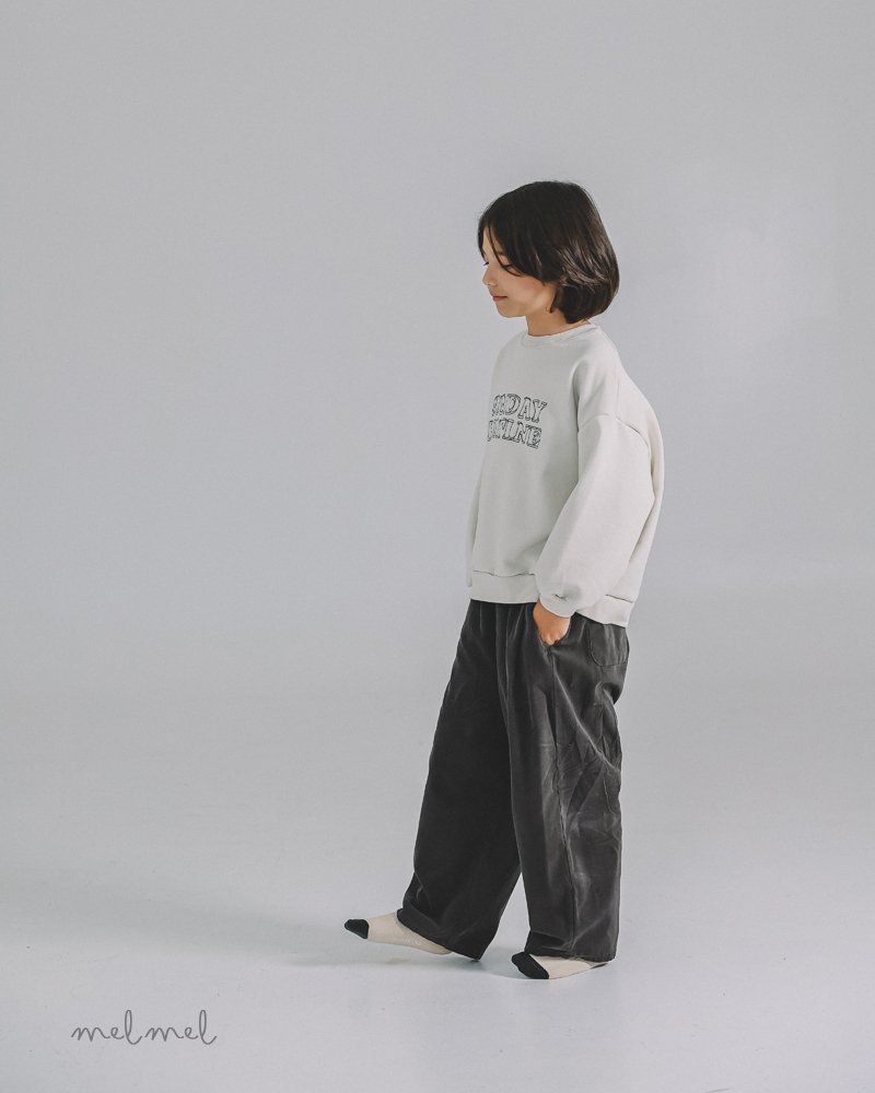 Melmel - Korean Children Fashion - #childofig - Corduroy Baggy Pants - 9