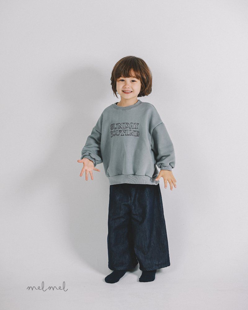 Melmel - Korean Children Fashion - #fashionkids - Non Fade Denim Pants - 6