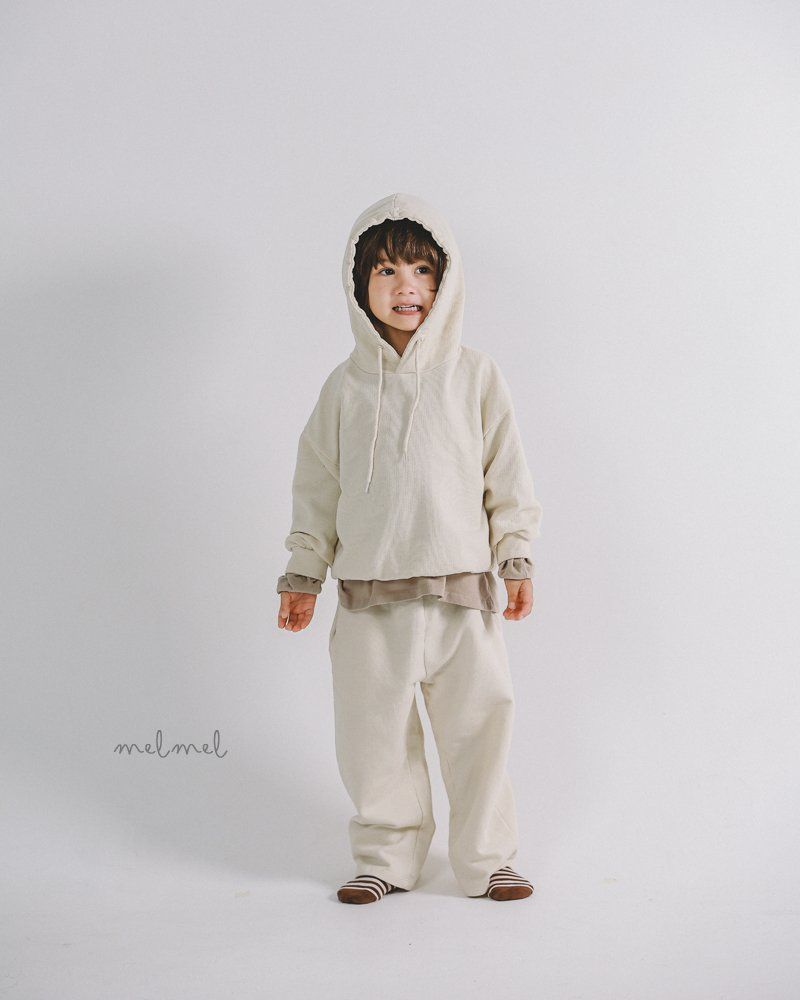 Melmel - Korean Children Fashion - #discoveringself - Hoodi Set-up - 4