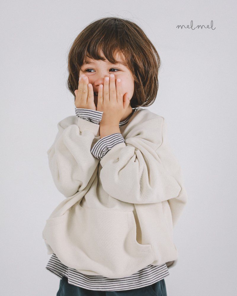 Melmel - Korean Children Fashion - #fashionkids - Stripe Tee - 9