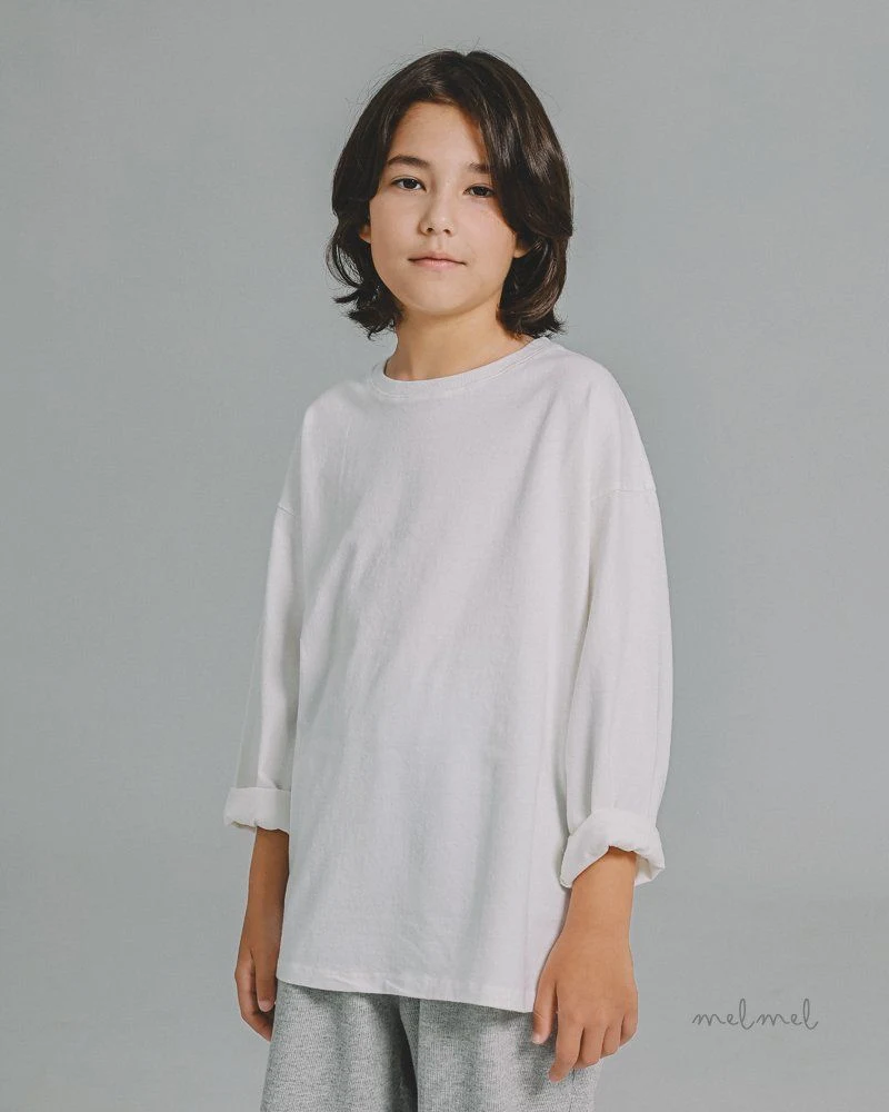 Melmel - Korean Children Fashion - #kidsshorts - Daily Tee - 12