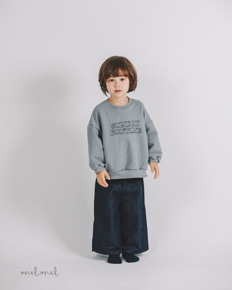 Melmel - Korean Children Fashion - #kidsstore - Non Fade Denim Pants - 8