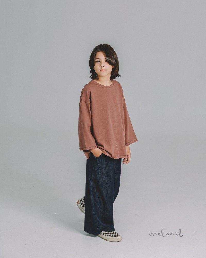 Melmel - Korean Children Fashion - #magicofchildhood - Non Fade Denim Pants - 12