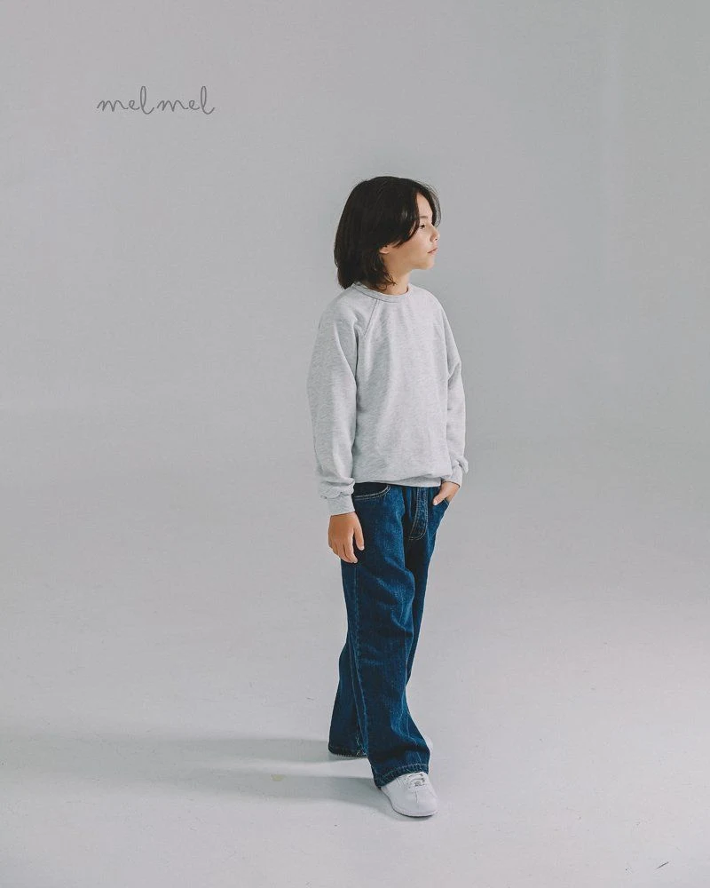 Melmel - Korean Children Fashion - #magicofchildhood - Straight Denim Pants - 11