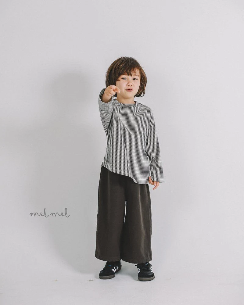 Melmel - Korean Children Fashion - #prettylittlegirls - Wide Ankle Pants - 10