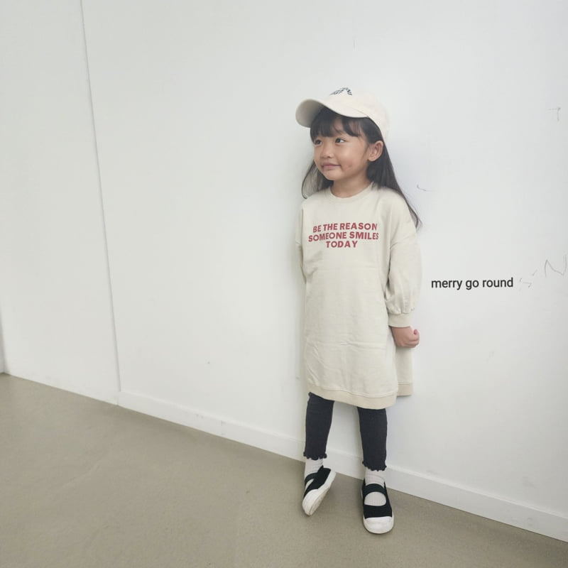 Merry Go Round - Korean Children Fashion - #Kfashion4kids - Long Sweatshirts One-piece - 8