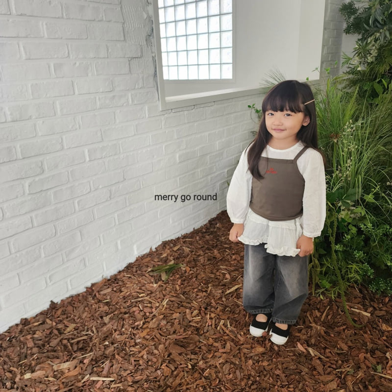 Merry Go Round - Korean Children Fashion - #childofig - Snow Flower Blouse - 11