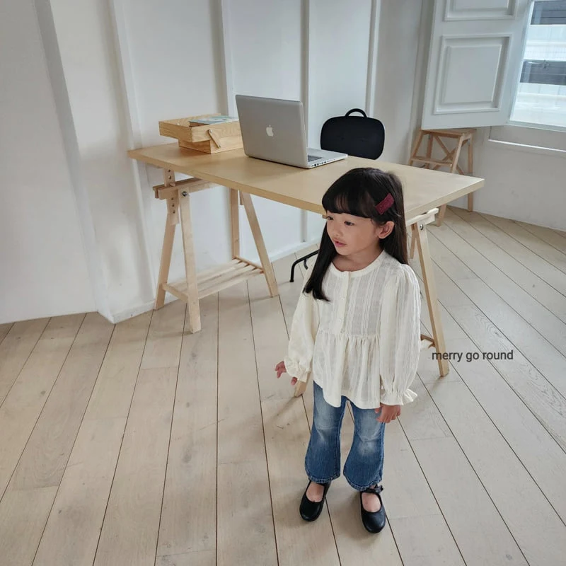 Merry Go Round - Korean Children Fashion - #designkidswear - Span Blouse - 11