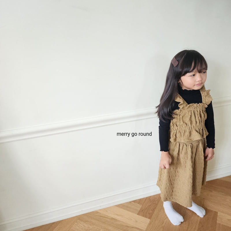 Merry Go Round - Korean Children Fashion - #designkidswear - Frill Two Pieces - 9