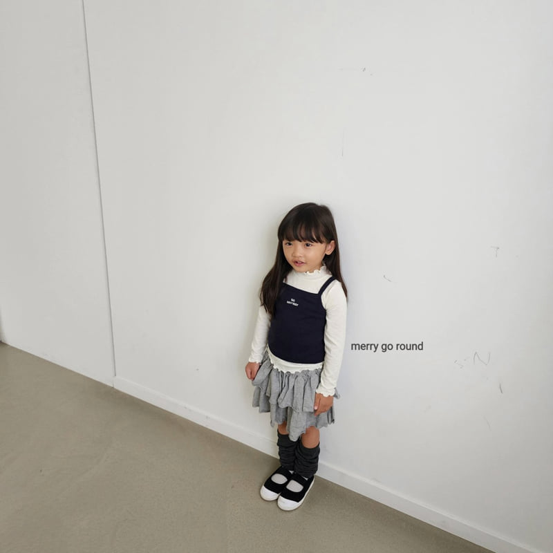 Merry Go Round - Korean Children Fashion - #discoveringself - Banding Cancan Skirt - 8