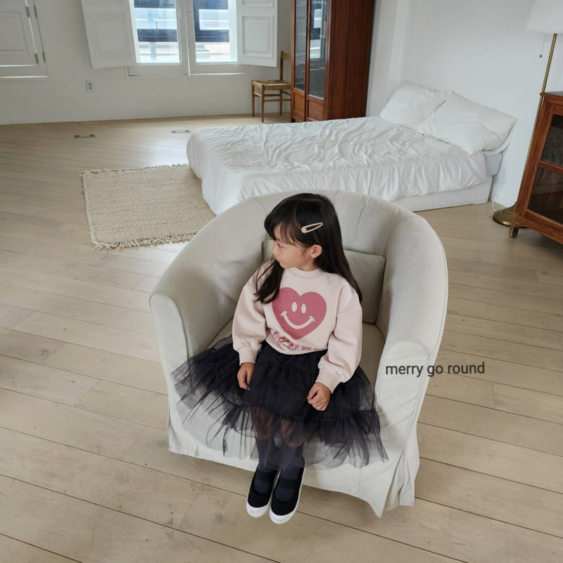 Merry Go Round - Korean Children Fashion - #designkidswear - Frill Mesh Skirt - 4