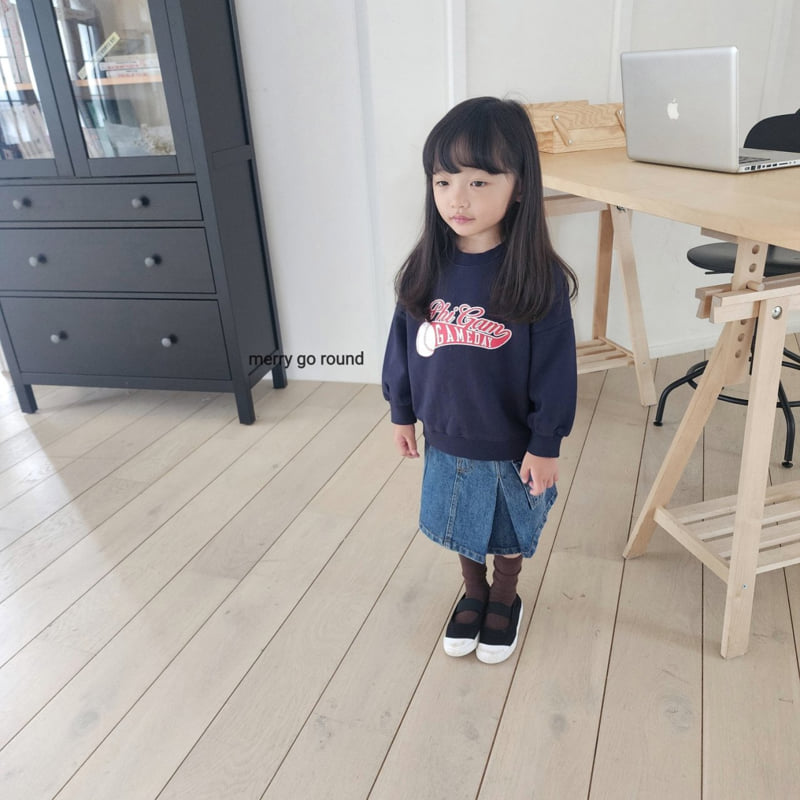 Merry Go Round - Korean Children Fashion - #fashionkids - Baseball Pullover - 12