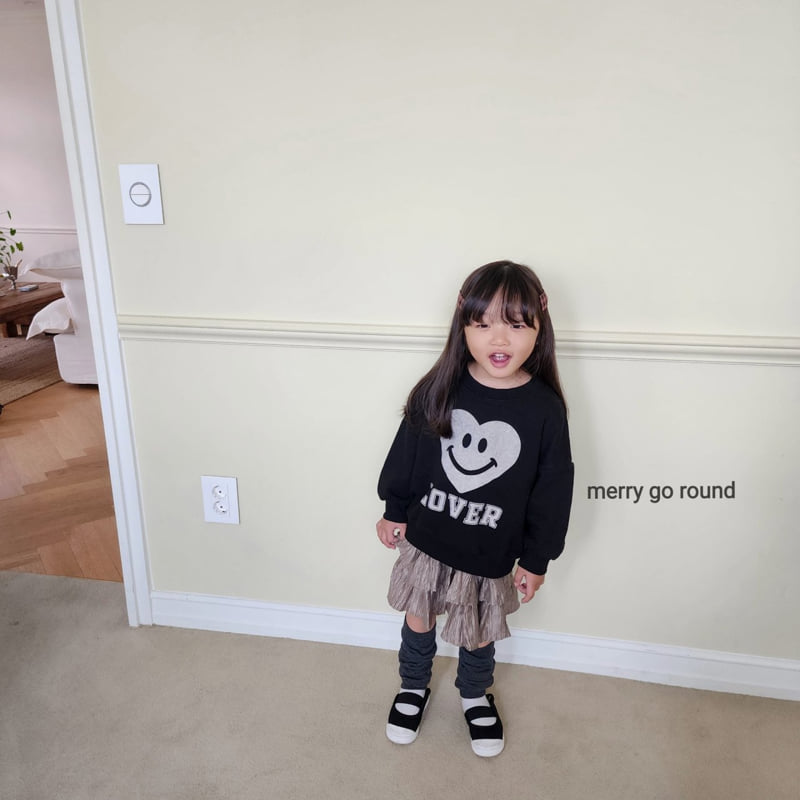 Merry Go Round - Korean Children Fashion - #kidsshorts - Lover Sweatshirts