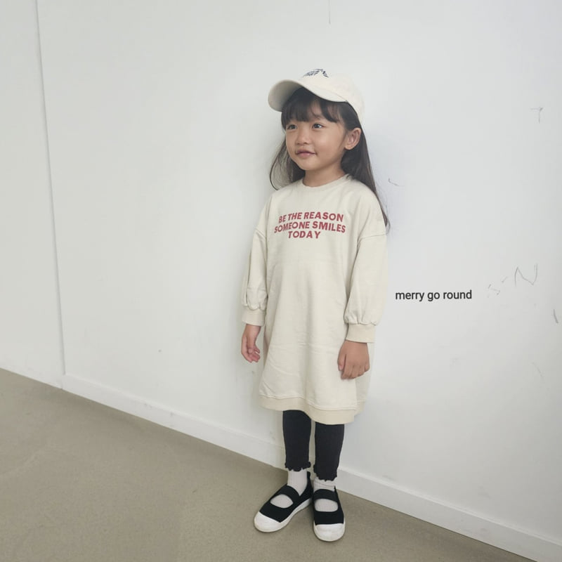 Merry Go Round - Korean Children Fashion - #littlefashionista - Long Sweatshirts One-piece - 9