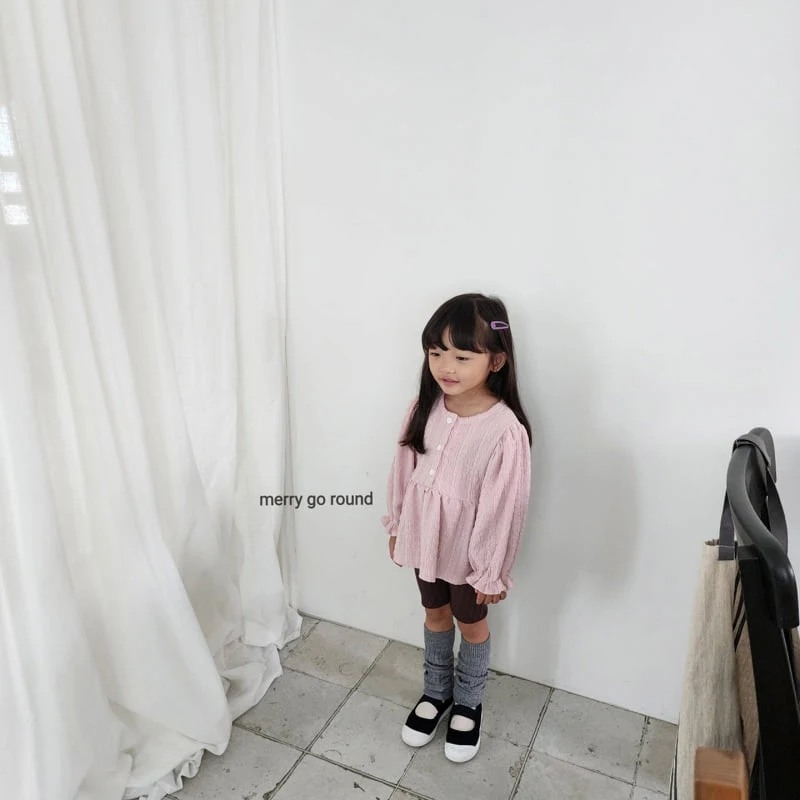 Merry Go Round - Korean Children Fashion - #Kfashion4kids - Span Blouse - 4