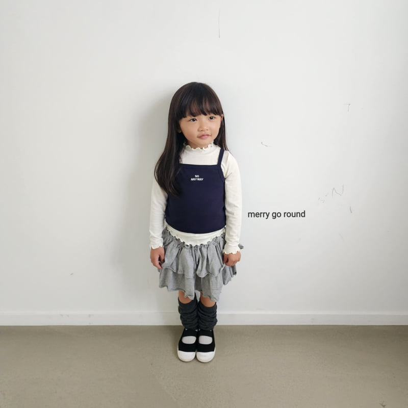 Merry Go Round - Korean Children Fashion - #minifashionista - So Sleeveless Tee