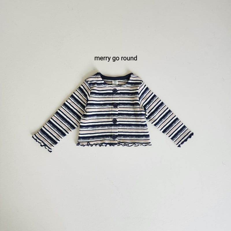 Merry Go Round - Korean Children Fashion - #minifashionista - Talktalk Cardigan - 8