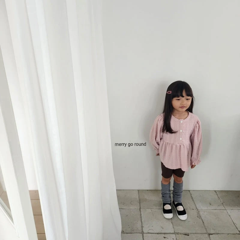 Merry Go Round - Korean Children Fashion - #minifashionista - Span Blouse - 6