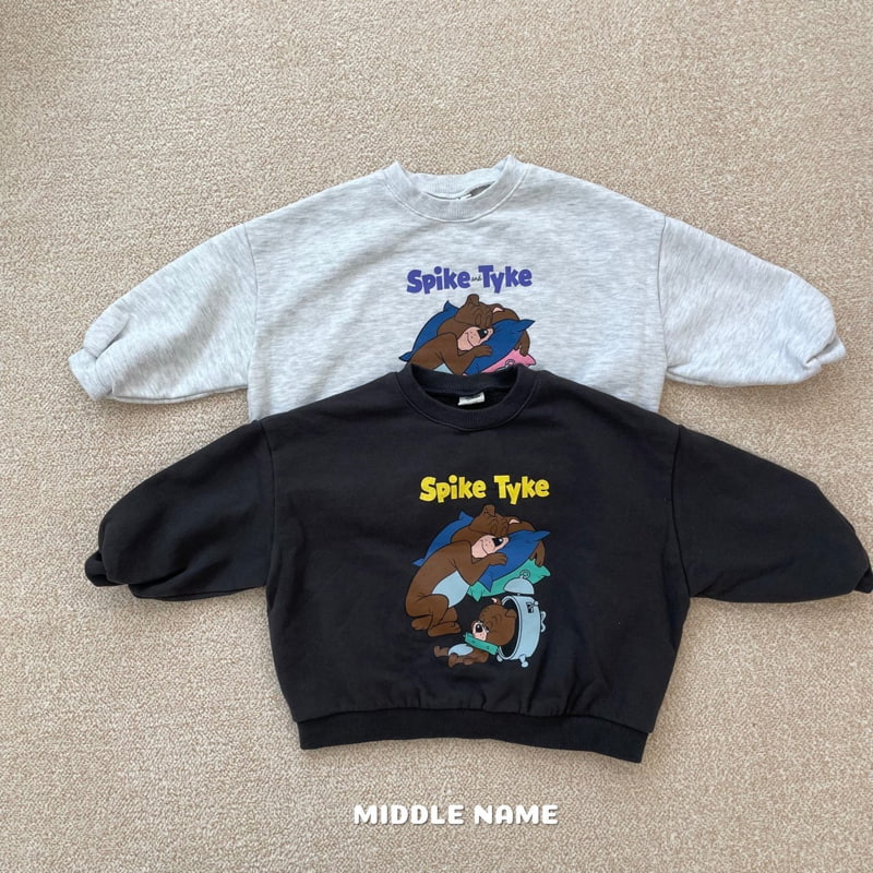 Middle Name - Korean Children Fashion - #childofig - Spike Sweatshirts - 2