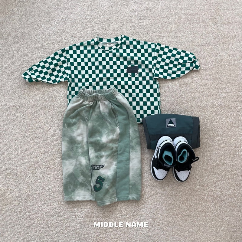 Middle Name - Korean Children Fashion - #designkidswear - M Check Tee - 9