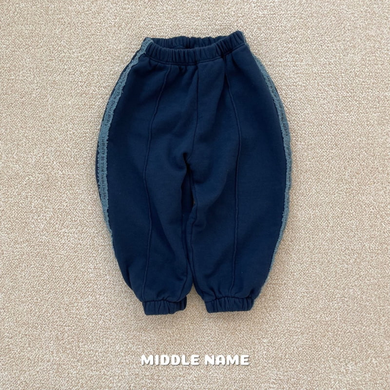 Middle Name - Korean Children Fashion - #discoveringself - Towel Tape Pants - 2