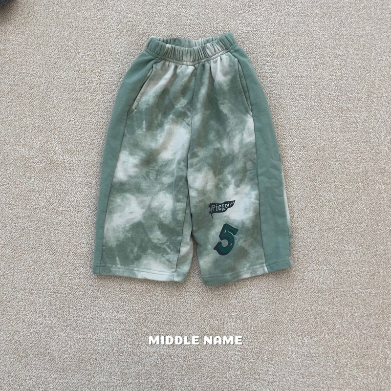 Middle Name - Korean Children Fashion - #kidsshorts - Saiba Water Pigment Pants - 6