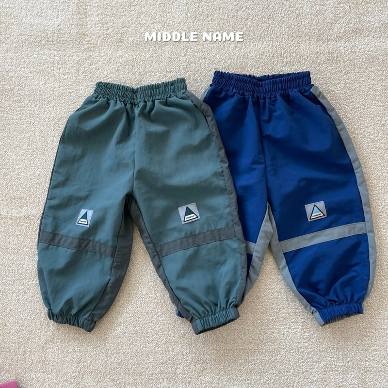 Middle Name - Korean Children Fashion - #kidsshorts - Colored Anorak Pants - 2