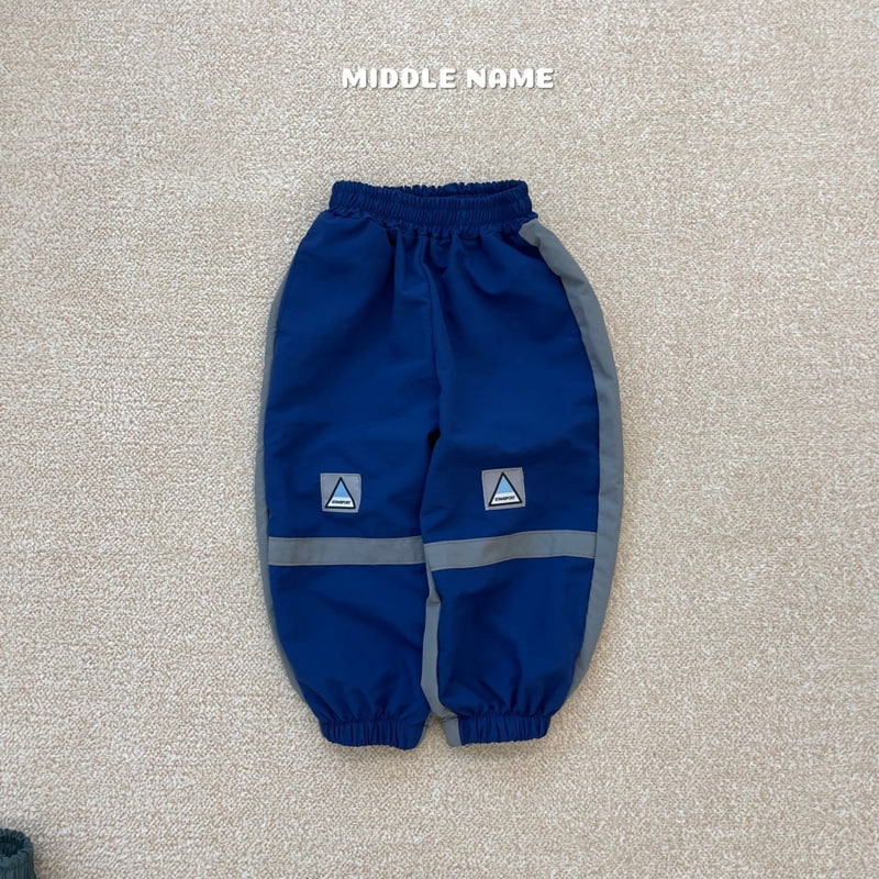 Middle Name - Korean Children Fashion - #kidsstore - Colored Anorak Pants - 4