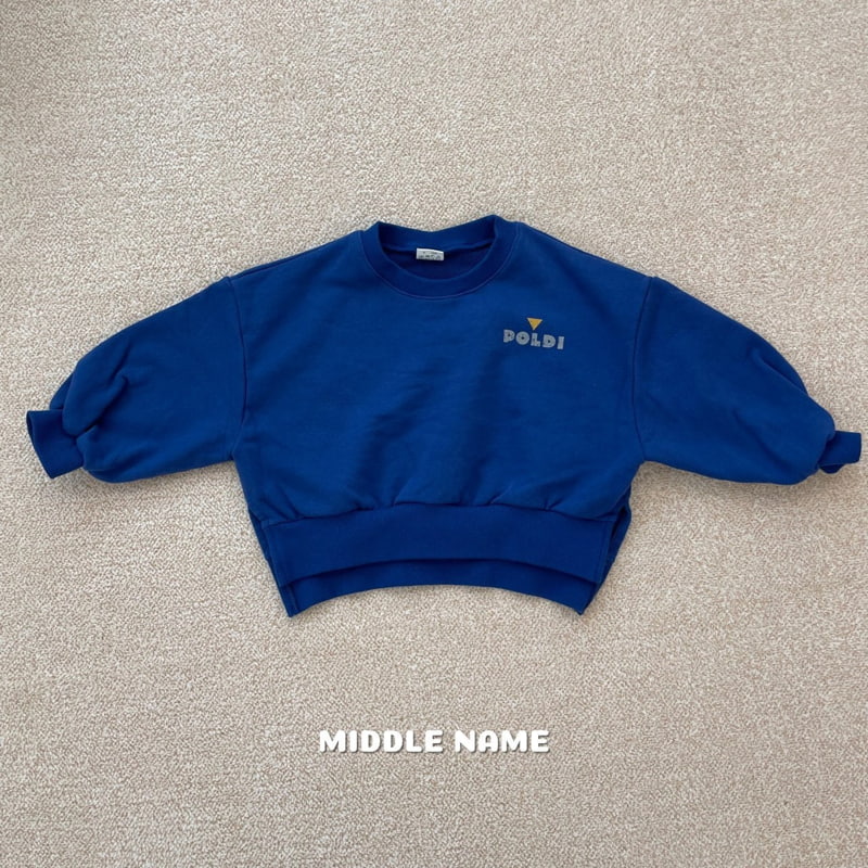 Middle Name - Korean Children Fashion - #kidzfashiontrend - Crop Slit Sweatshirts - 3