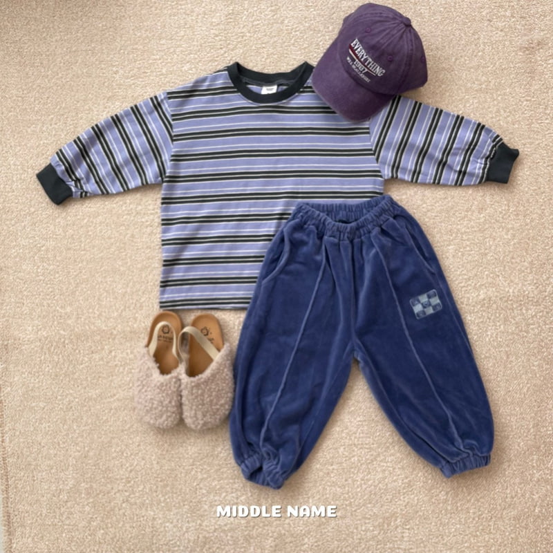 Middle Name - Korean Children Fashion - #littlefashionista - Bori Multi Stripe Tee - 9