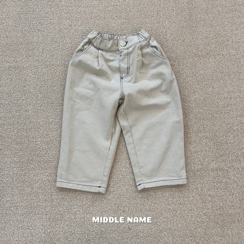 Middle Name - Korean Children Fashion - #todddlerfashion - Stitch Gogo Pants - 4