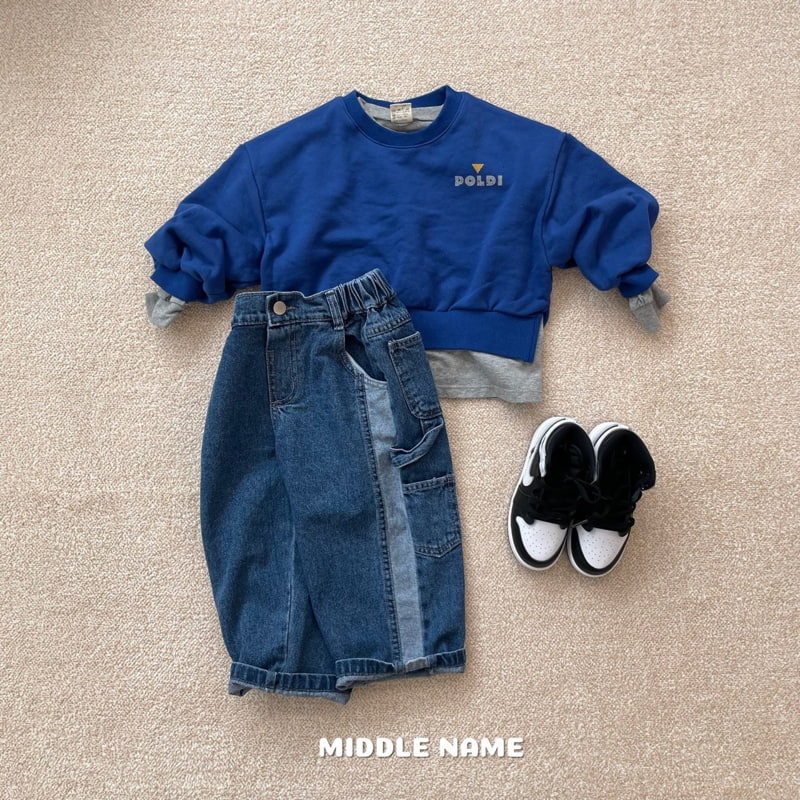 Middle Name - Korean Children Fashion - #toddlerclothing - Crop Slit Sweatshirts - 10