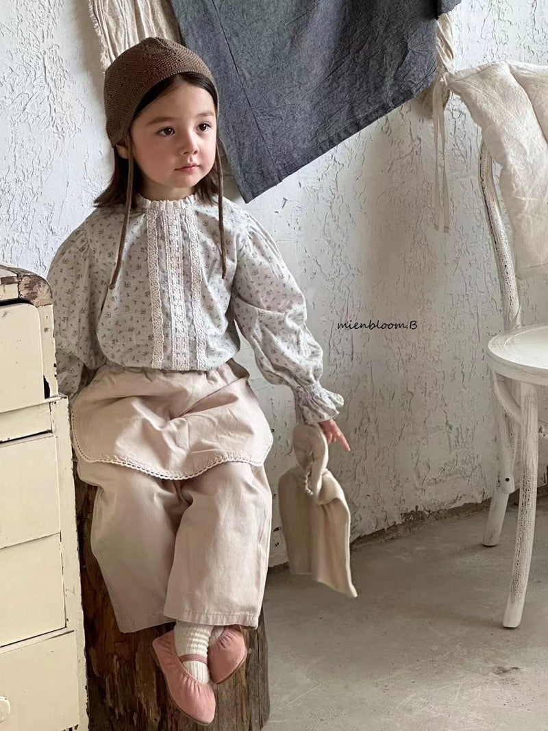 Mienbloom B - Korean Children Fashion - #Kfashion4kids - Jurr Smocked Blouse - 12