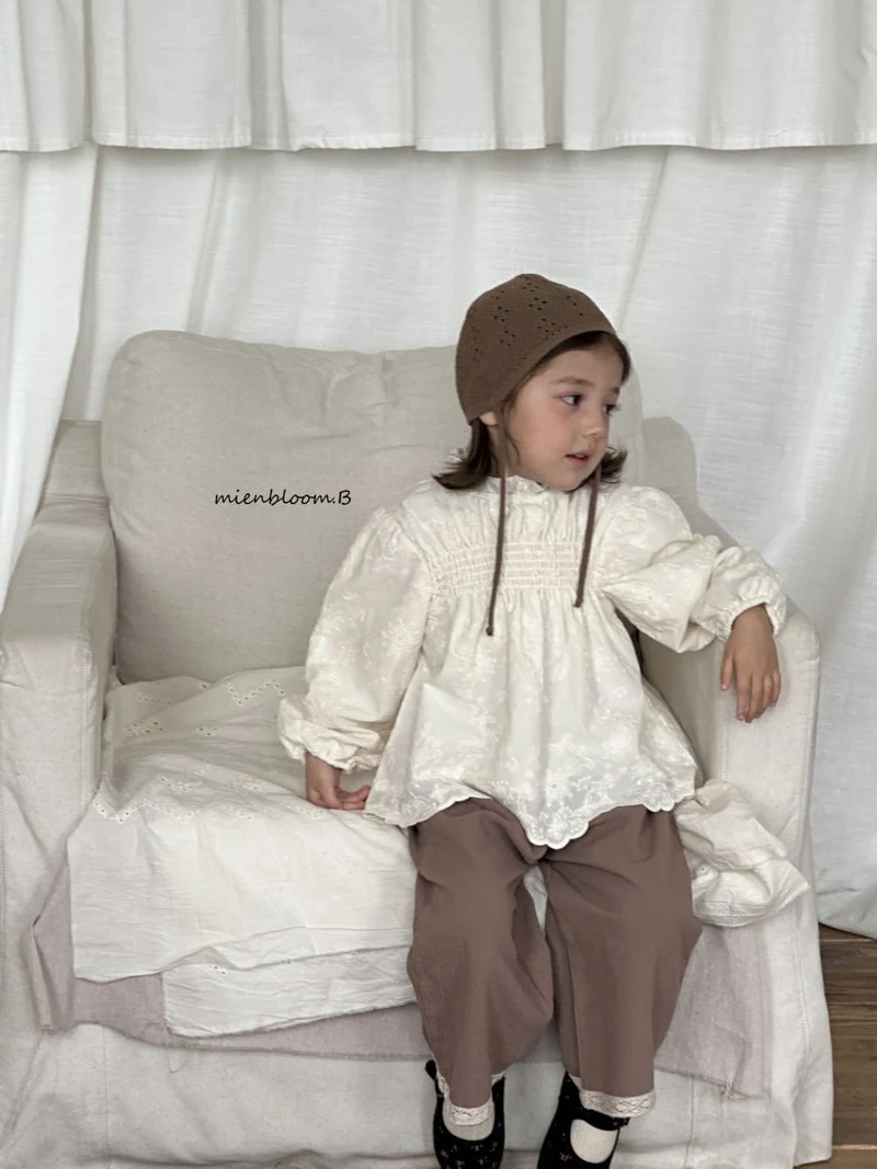 Mienbloom B - Korean Children Fashion - #childofig - Marie Blouse