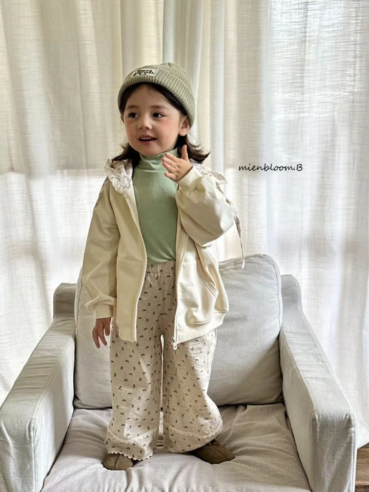 Mienbloom B - Korean Children Fashion - #childofig - Half Turtleneck Tee - 4