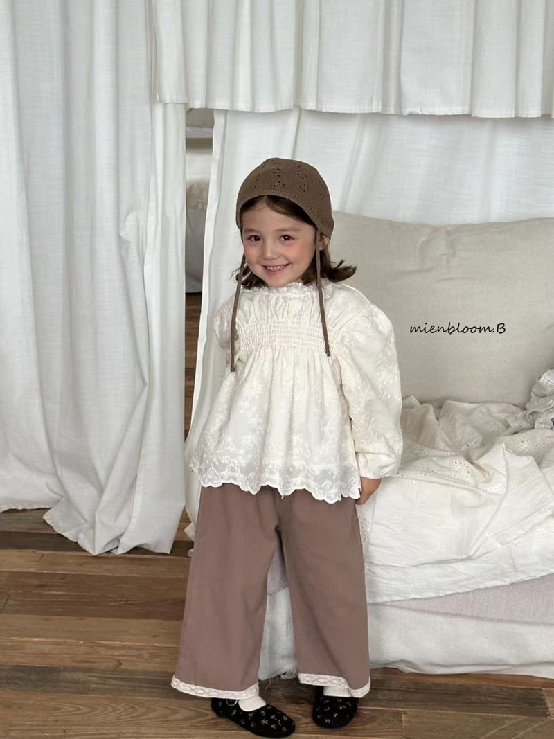 Mienbloom B - Korean Children Fashion - #childrensboutique - Momo Lace Pants - 4