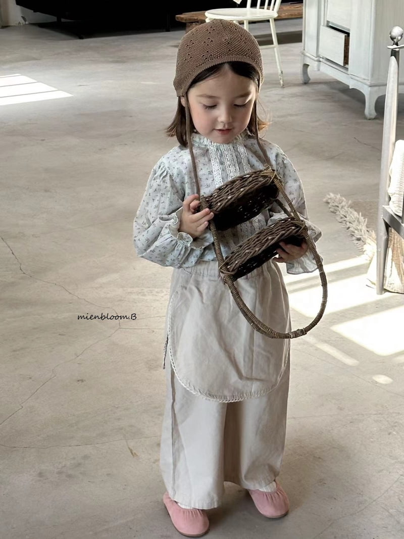 Mienbloom B - Korean Children Fashion - #discoveringself - Apron Skirt Pants - 6