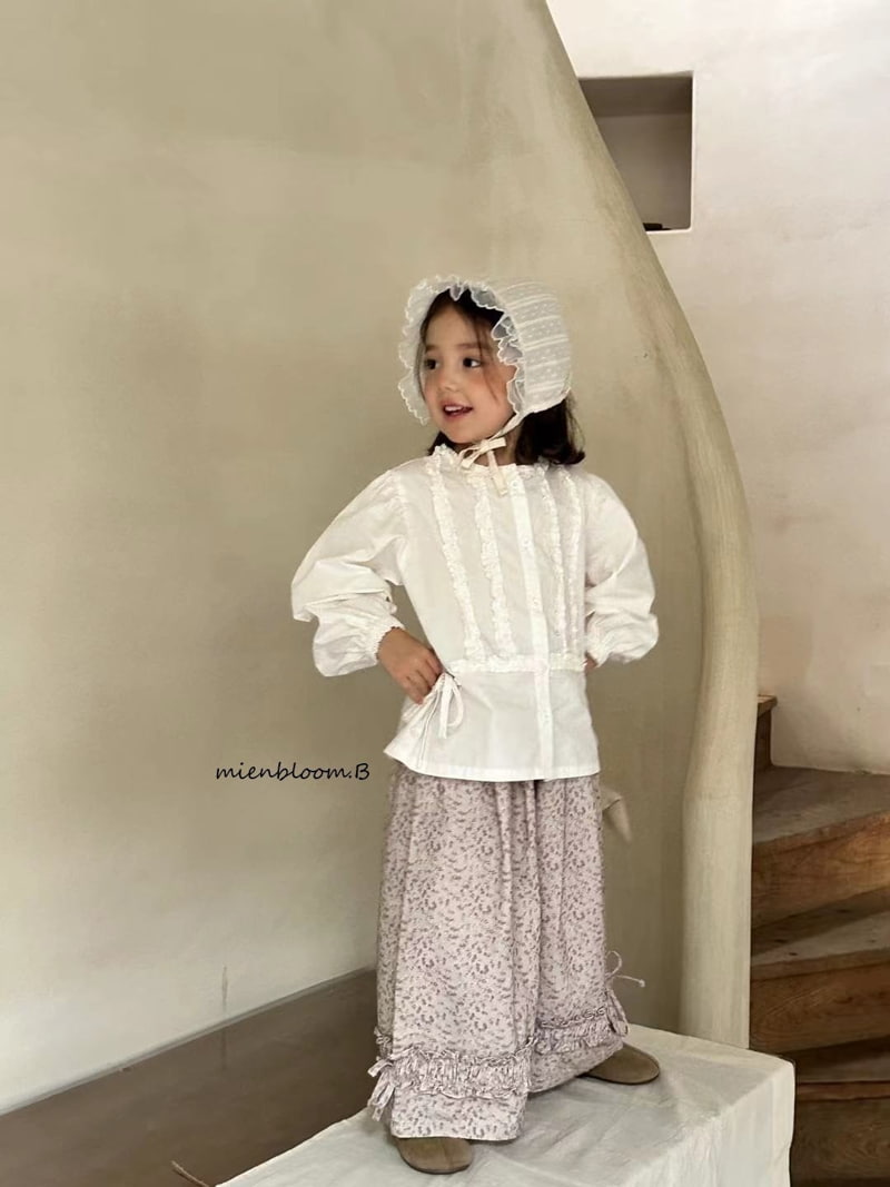 Mienbloom B - Korean Children Fashion - #kidzfashiontrend - Frill Blouse