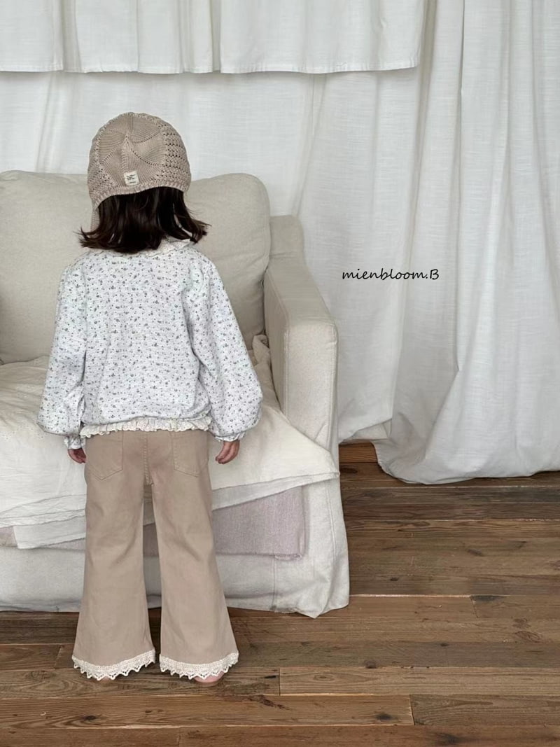 Mienbloom B - Korean Children Fashion - #magicofchildhood - Lace Bootscut Pants - 12