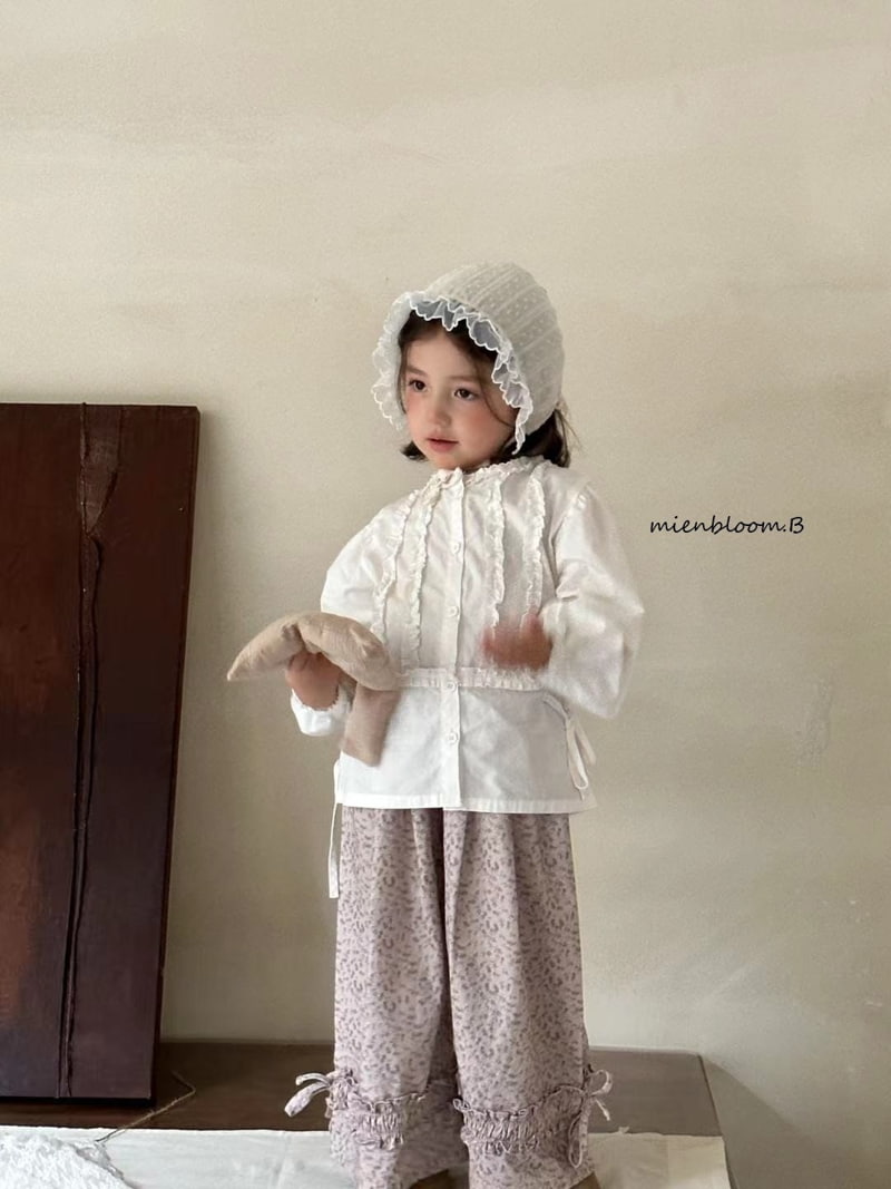 Mienbloom B - Korean Children Fashion - #minifashionista - Frill Blouse - 5