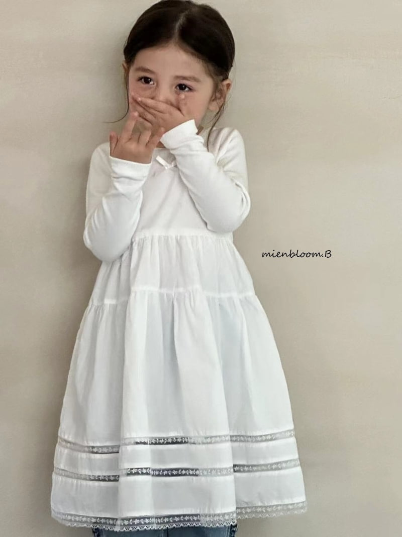 Mienbloom B - Korean Children Fashion - #stylishchildhood - Sesil Lace One-piece - 2