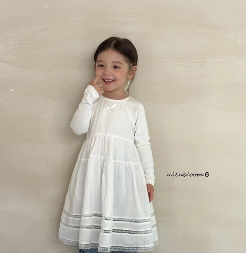 Mienbloom B - Korean Children Fashion - #toddlerclothing - Sesil Lace One-piece