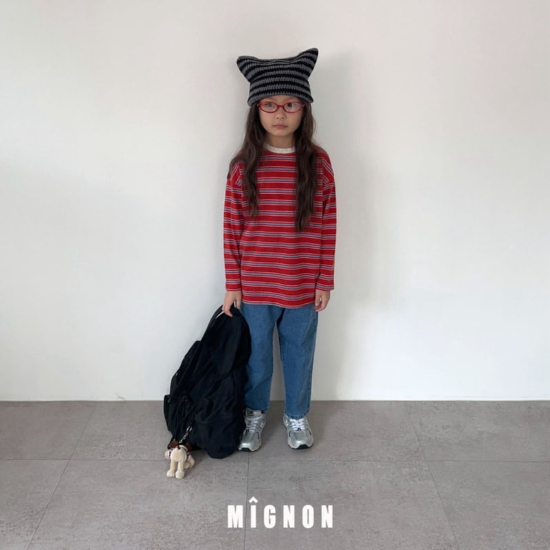 Mignon - Korean Children Fashion - #Kfashion4kids - Merry Stripe Tee - 9