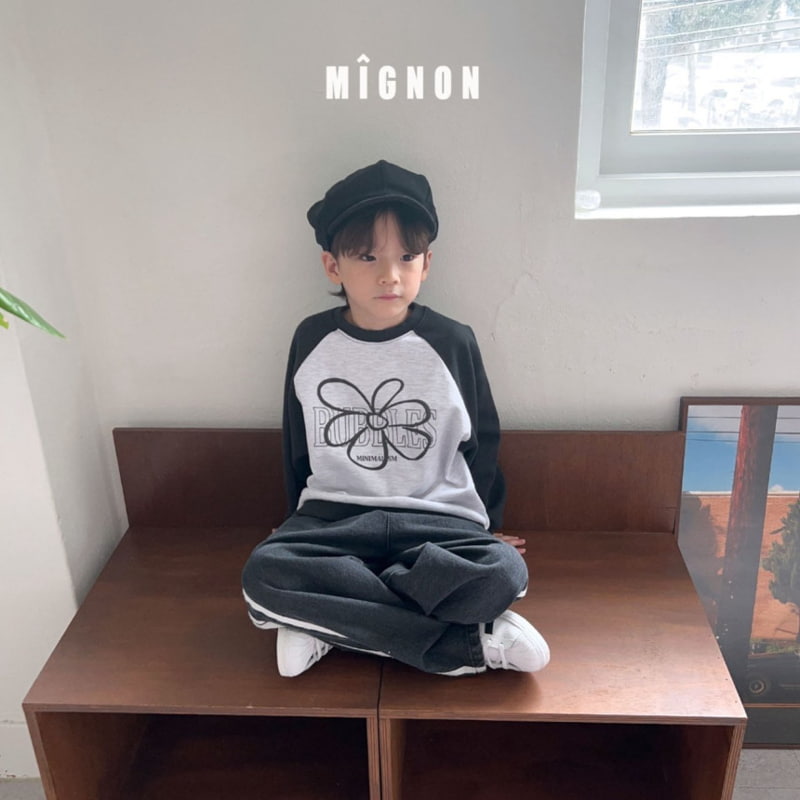 Mignon - Korean Children Fashion - #childofig - Bubble Raglan Sweatshirts - 6