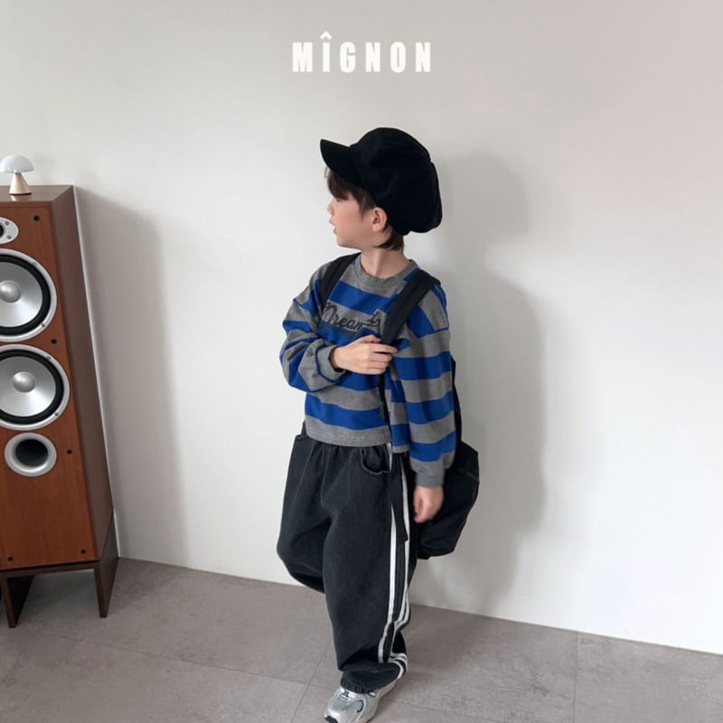 Mignon - Korean Children Fashion - #childrensboutique - Retro Crop Tee - 6